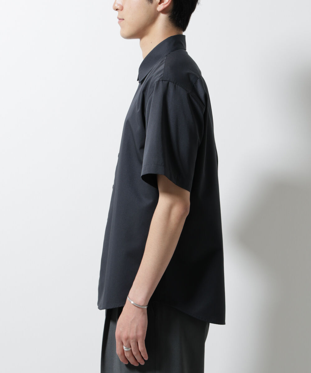 nano･universe「スタンダードレギュラーカラーシャツ/半袖」|シャツ・ブラウス|