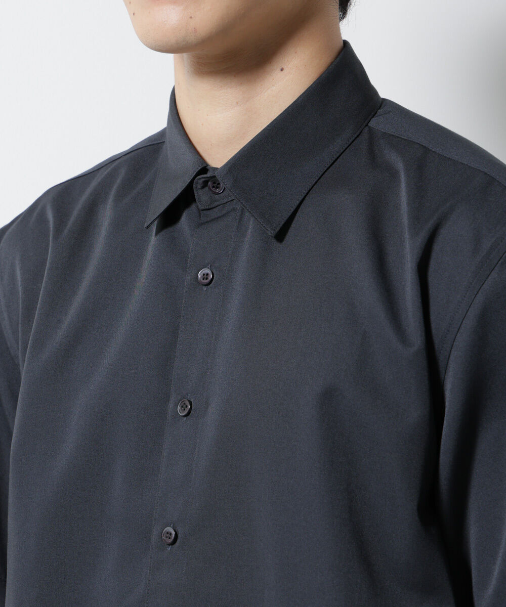 nano･universe「スタンダードレギュラーカラーシャツ/半袖」|シャツ・ブラウス|