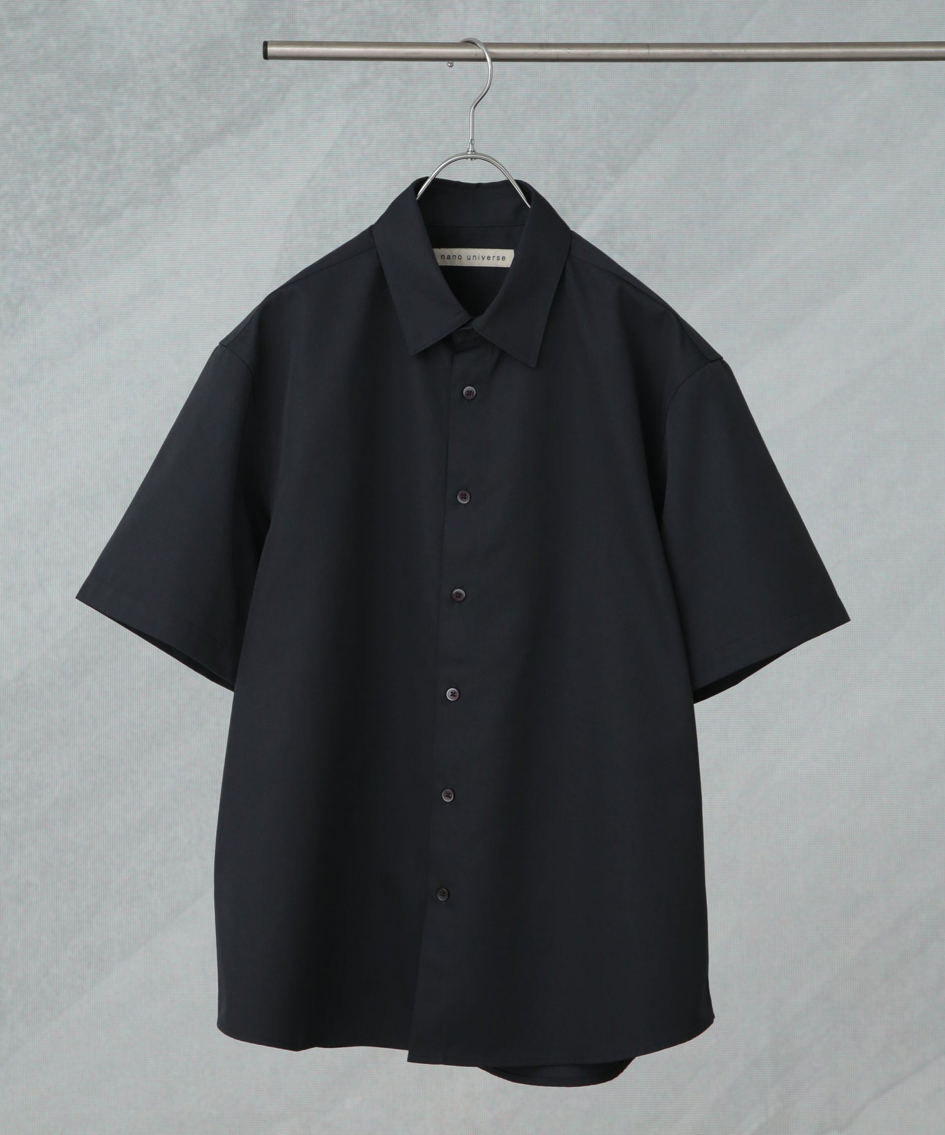 nano･universe「スタンダードレギュラーカラーシャツ/半袖」|シャツ・ブラウス|