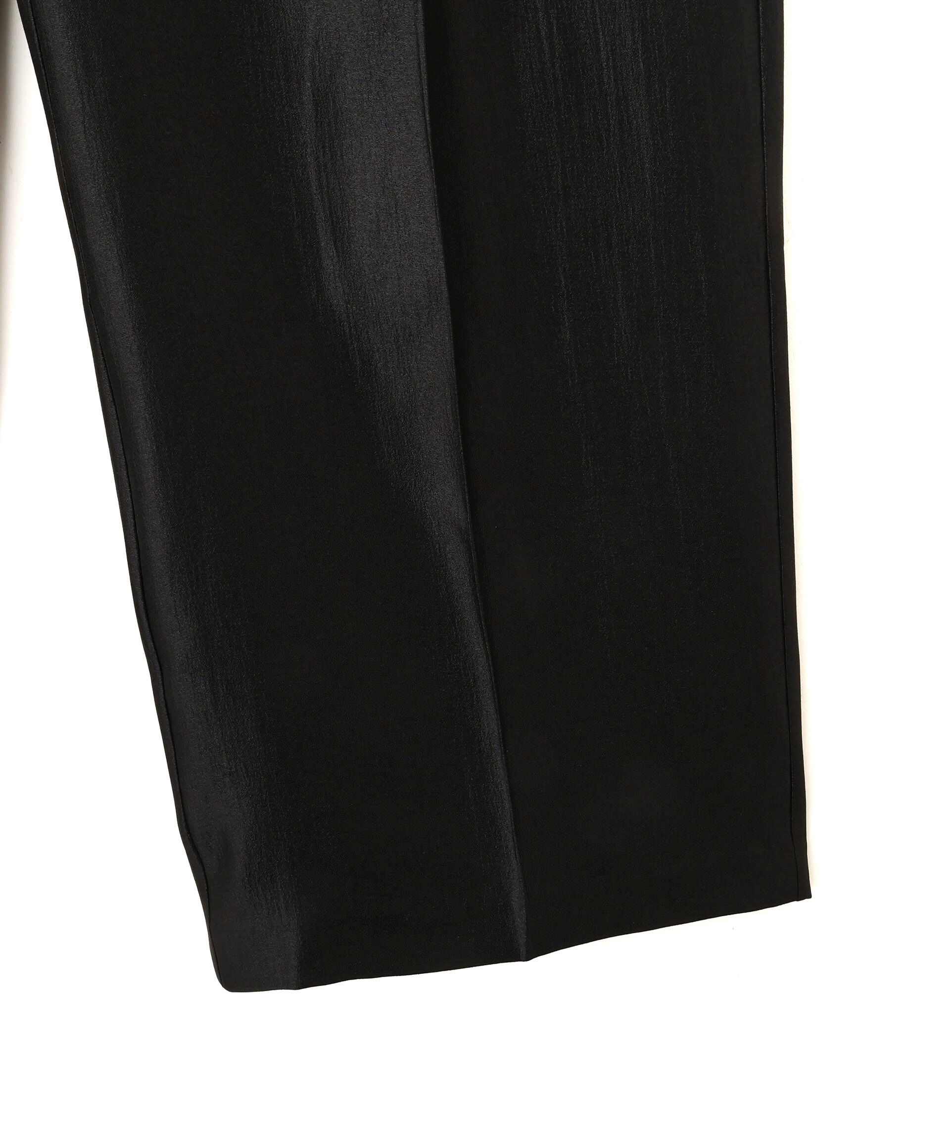 nano･universe「「STEVELOUR」サテンタックワイドパンツ(セットアップ可)」|チノ|