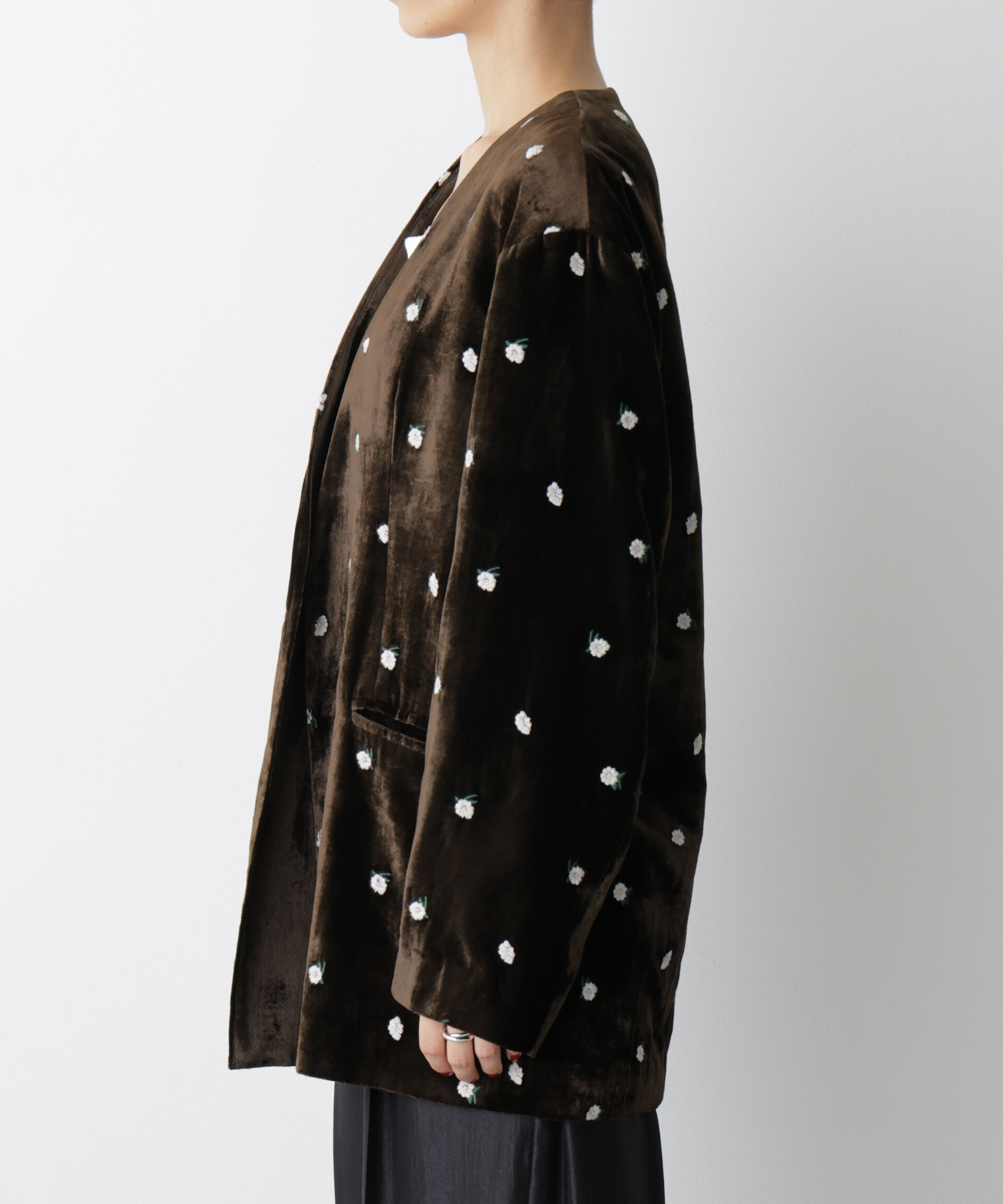  「「STEVELOUR」ベロアブルームジャケット(セットアップ可)」|その他|