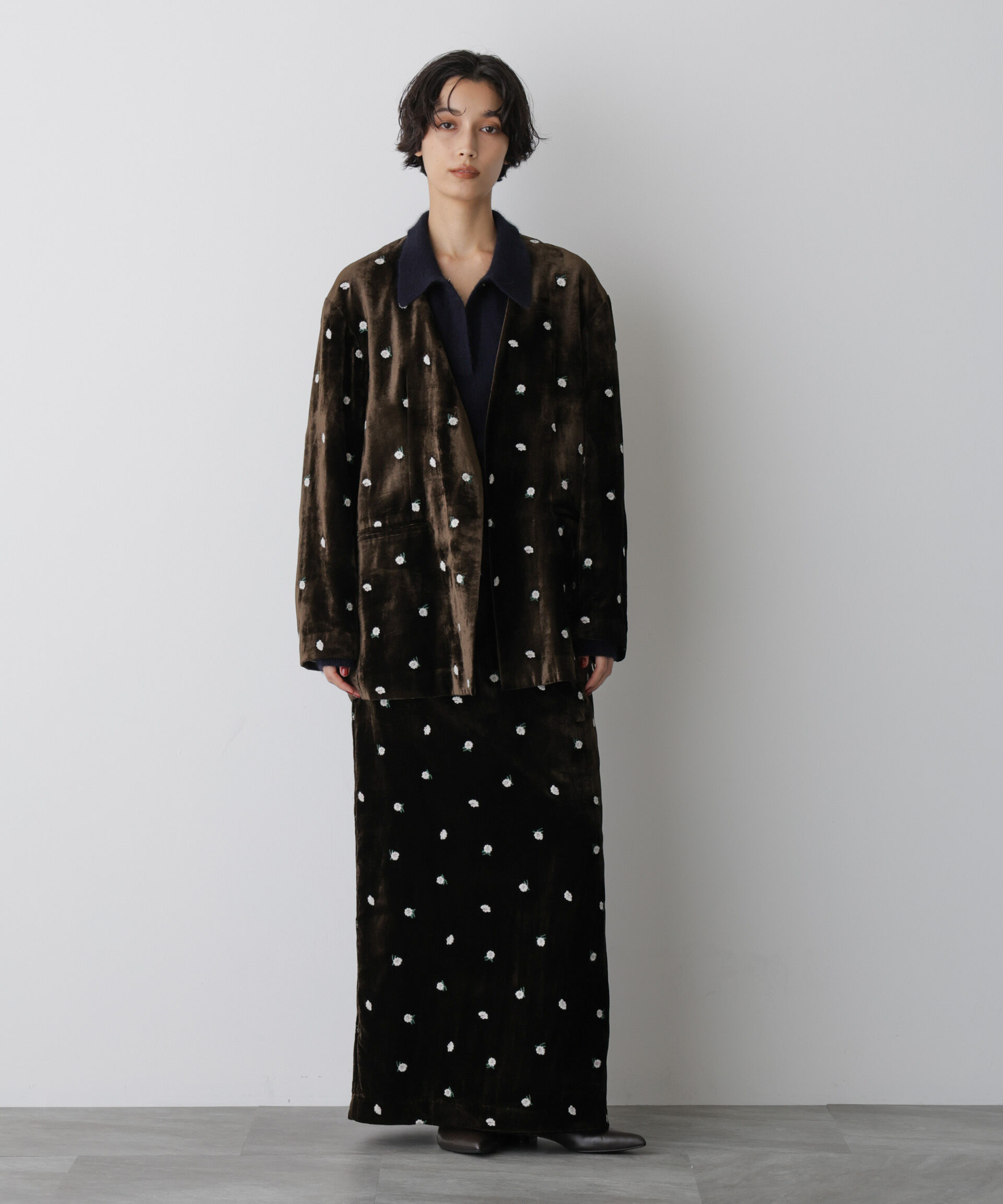  「「STEVELOUR」ベロアブルームジャケット(セットアップ可)」|その他|