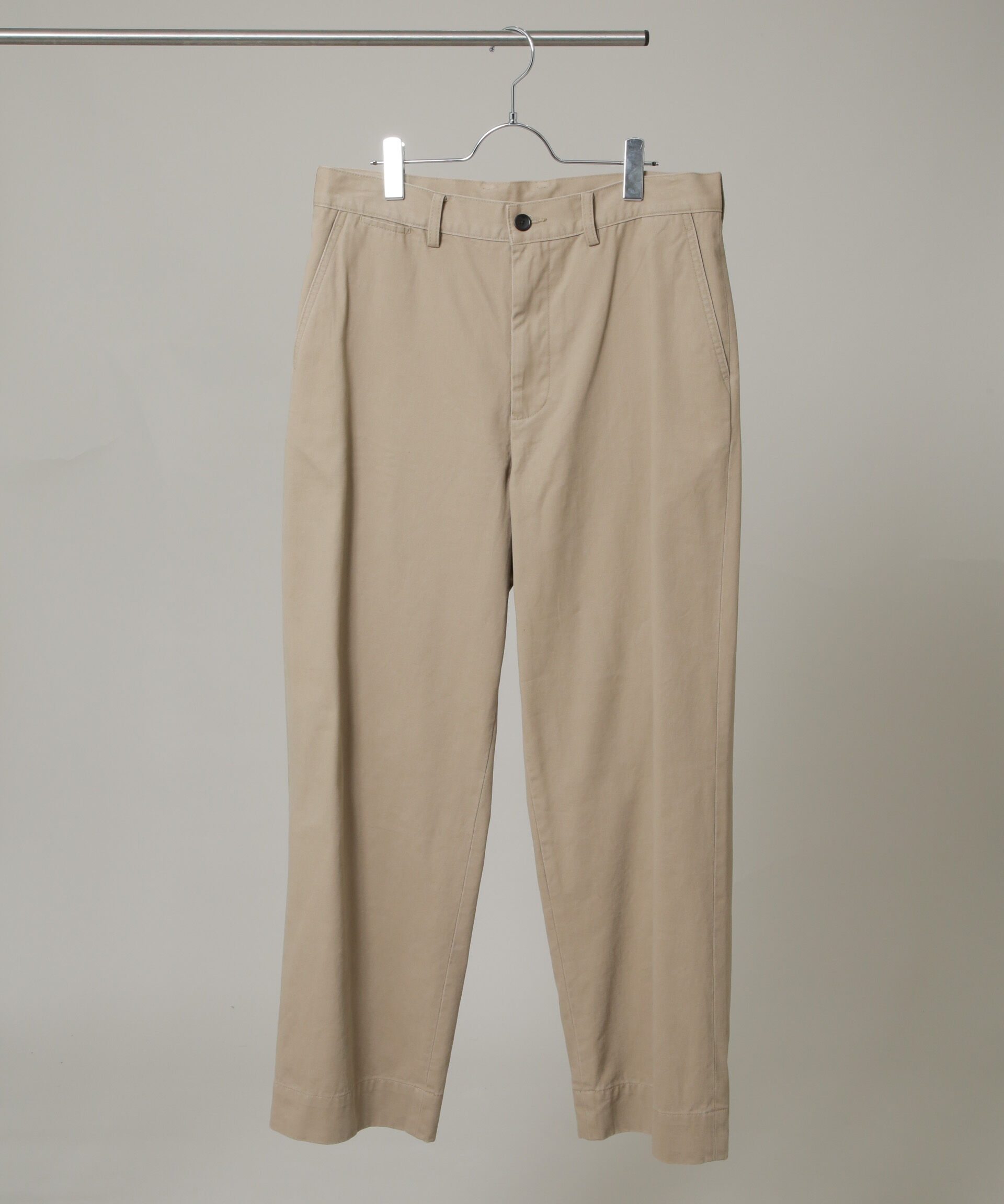 nano･universe「｢HOTEL PALACE｣ ワイドストレートチノパンツ」|チノ|