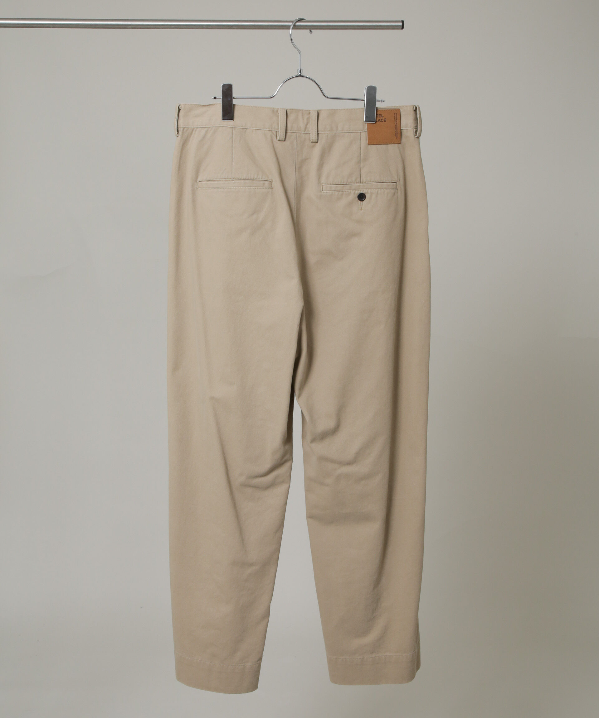 nano･universe「｢HOTEL PALACE｣ ワイドストレートチノパンツ」|チノ|