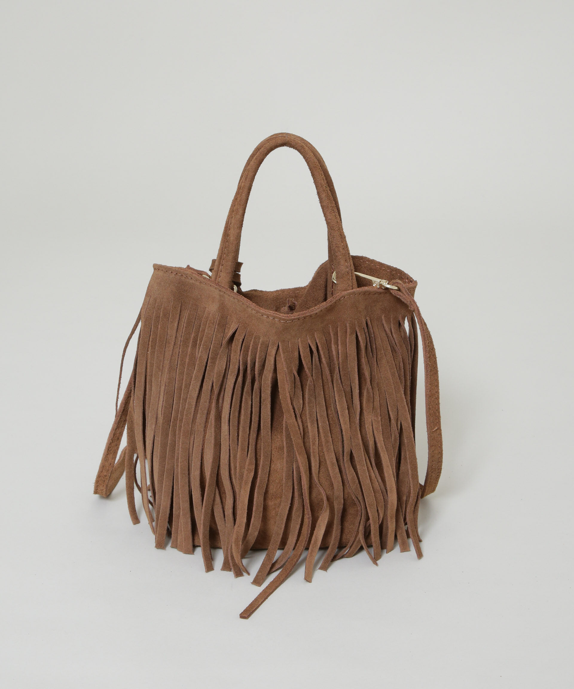 nano･universe「AULENTTI/スエードフリンジショルダーバッグ」|ショルダー・メッセンジャー|