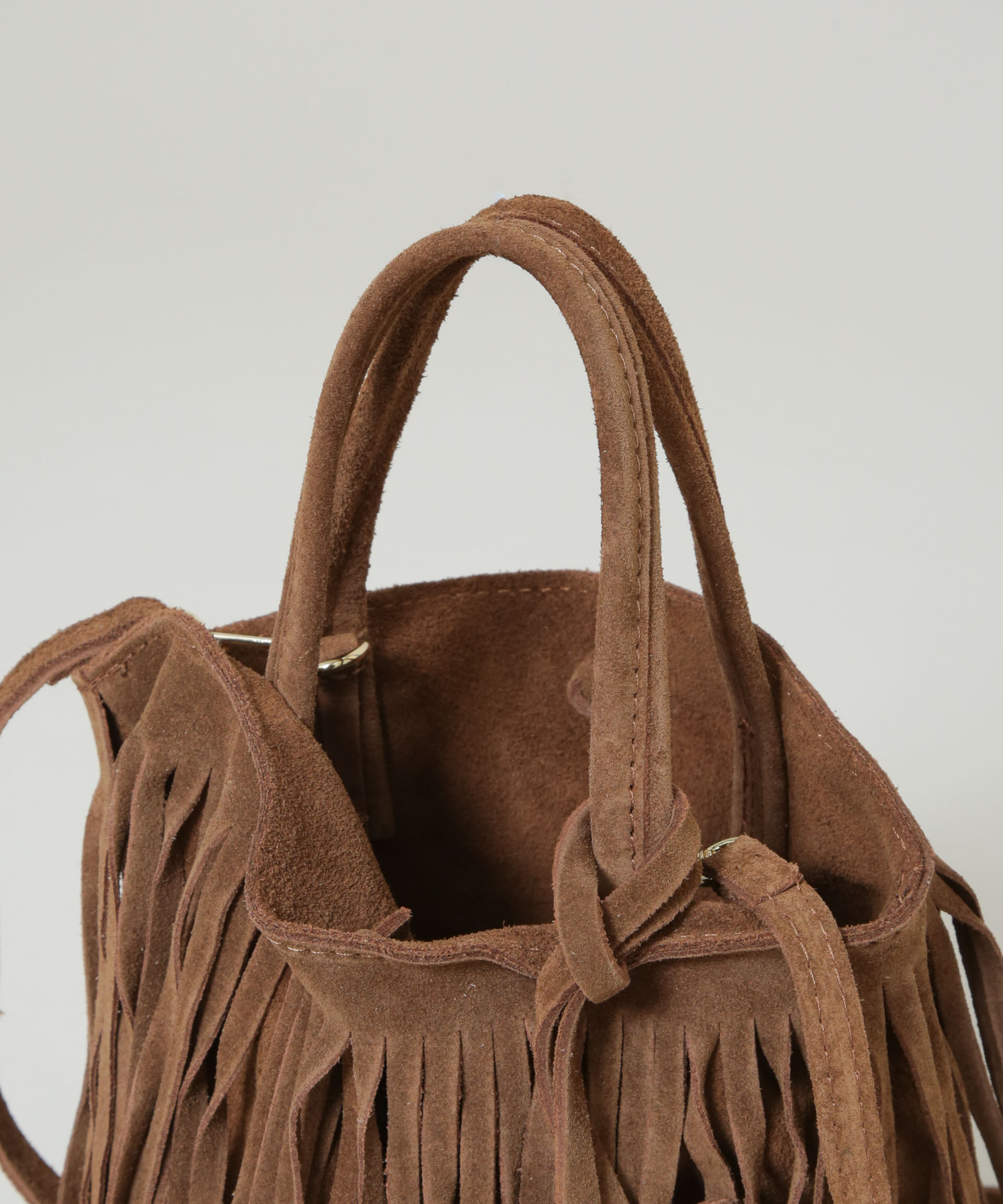 nano･universe「AULENTTI/スエードフリンジショルダーバッグ」|ショルダー・メッセンジャー|