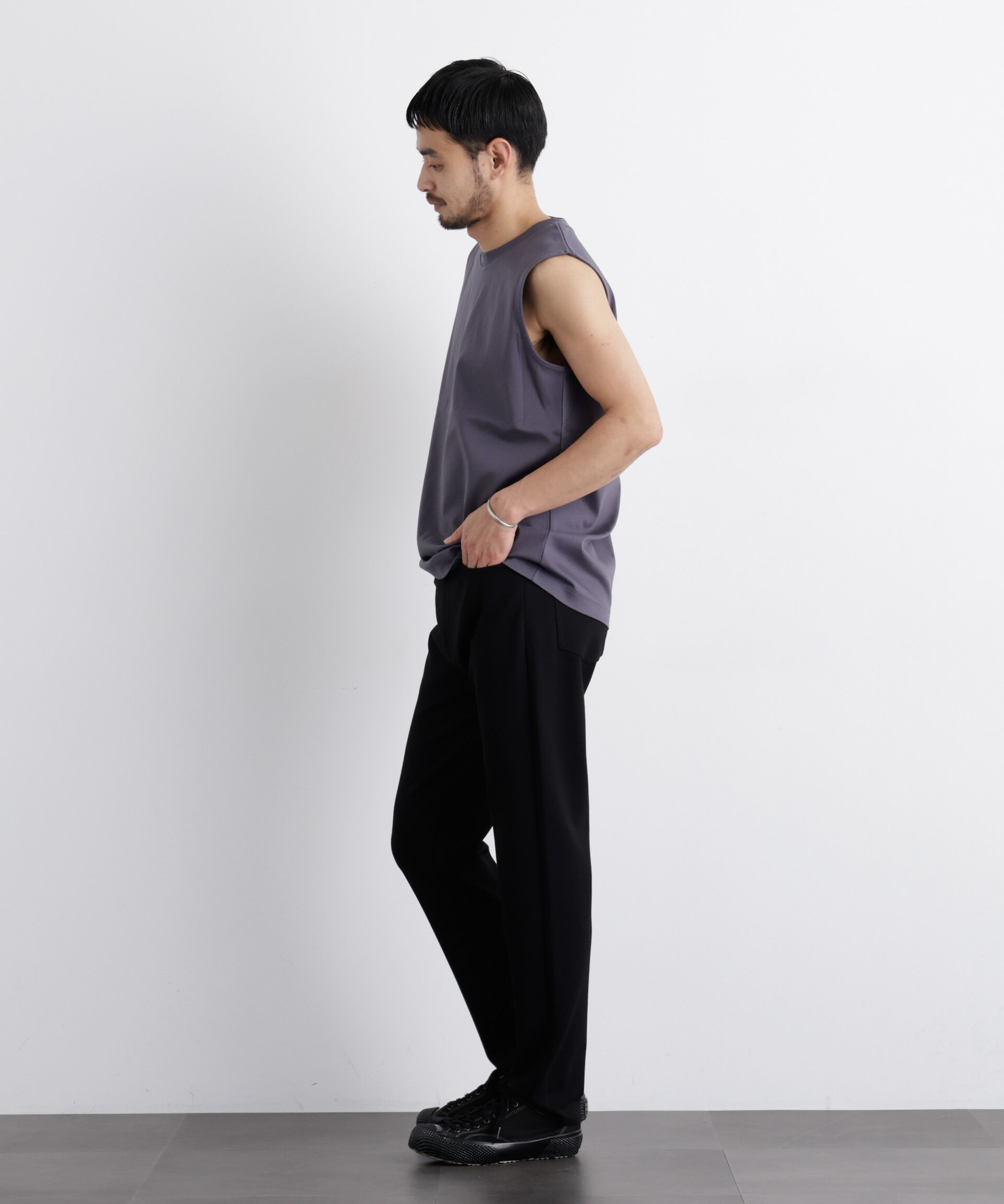 nano･universe「アンチスメル ノースリーブ Tシャツ」|Tシャツ・カットソー|