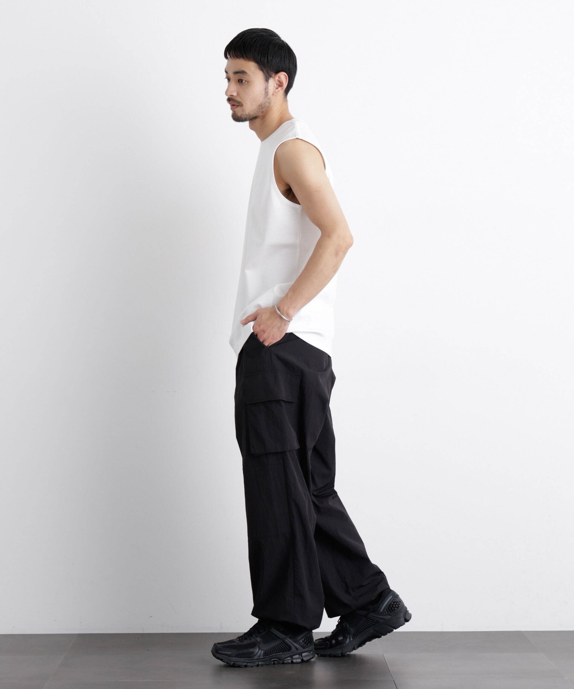 nano･universe「アンチスメル ノースリーブ Tシャツ」|Tシャツ・カットソー|