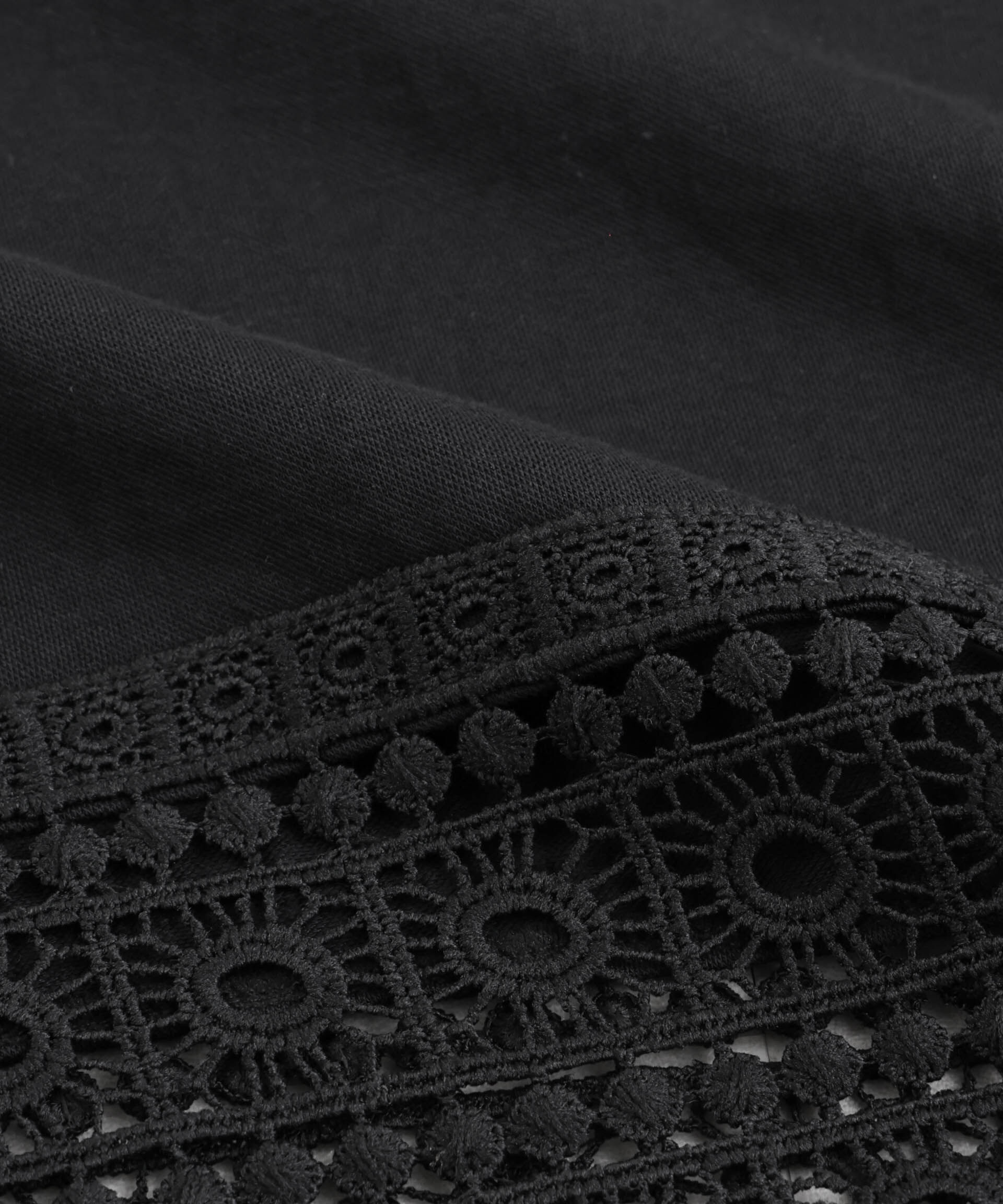 nano･universe「レースコンビドルマンカットトップス」|Tシャツ・カットソー|