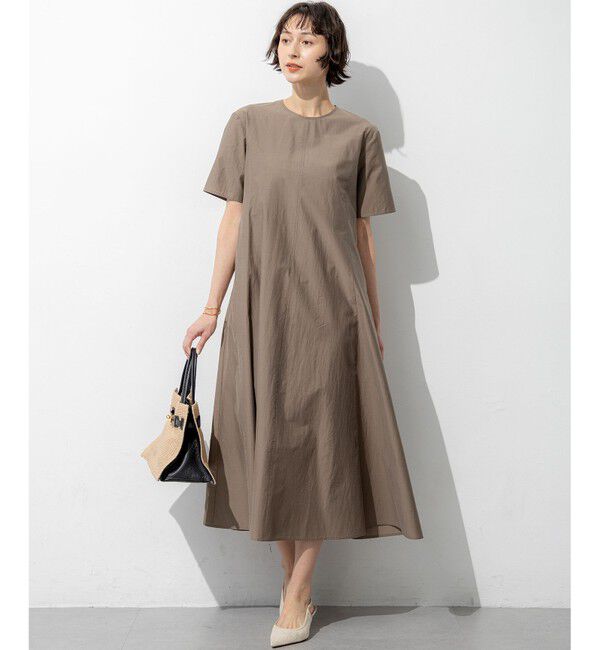 23区「MANTECOブライトワッシャー フレアワンピース」|ワンピース|