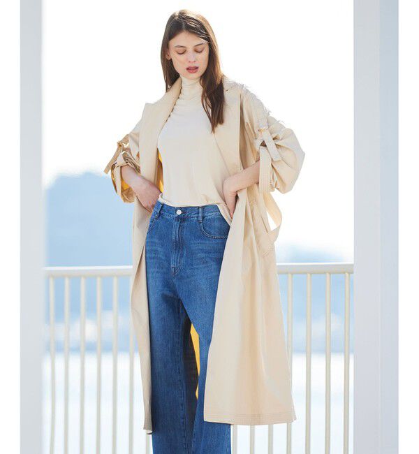 BEIGE,「【S-size】MELLE / ハイネックトップス」|Tシャツ・カットソー|