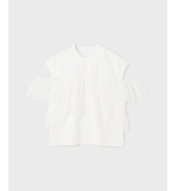 Diagram「プリーツチュールカットトップ」|Tシャツ・カットソー|