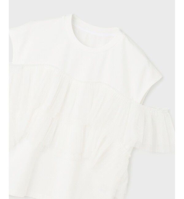 Diagram「プリーツチュールカットトップ」|Tシャツ・カットソー|