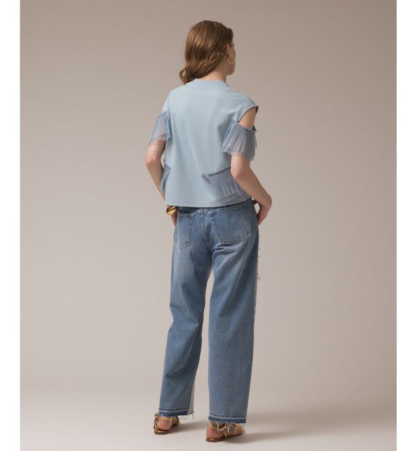 Diagram「プリーツチュールカットトップ」|Tシャツ・カットソー|