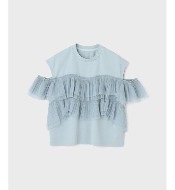 Diagram「プリーツチュールカットトップ」|Tシャツ・カットソー|