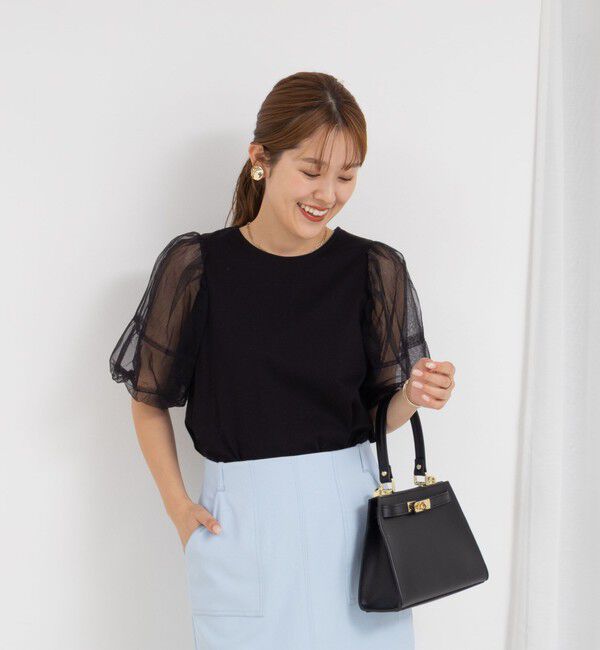 NOLLEY'S「バルーンスリーブプルオーバーカットソー」|Tシャツ・カットソー|