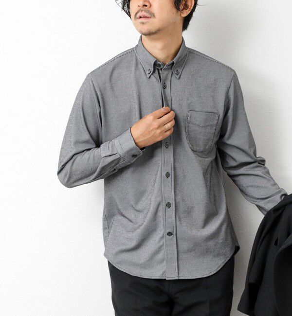 NOLLEY'S goodman「《ビジカジ対応》【ALBINI】吸水速乾テープBD 25AW」|シャツ・ブラウス|