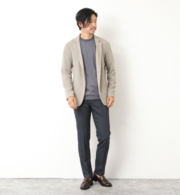 NOLLEY'S goodman「《ビジカジ対応》吸水速乾 ツイルストレッチスリムフィット 25AW」|チノ|