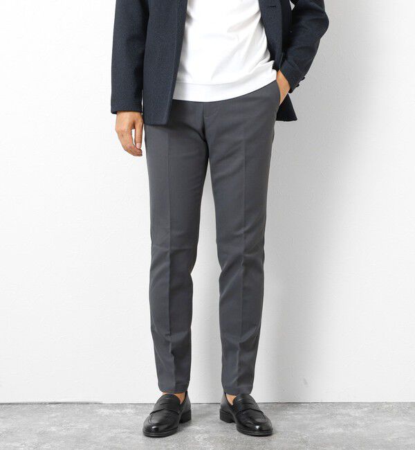 NOLLEY'S goodman「《ビジカジ対応》吸水速乾 ツイルストレッチスリムフィット 25AW」|チノ|