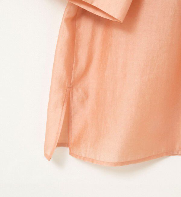 NOLLEY'S「ウォッシャブルボリュームスリーブ2WAYシアーブラウス」|シャツ・ブラウス|