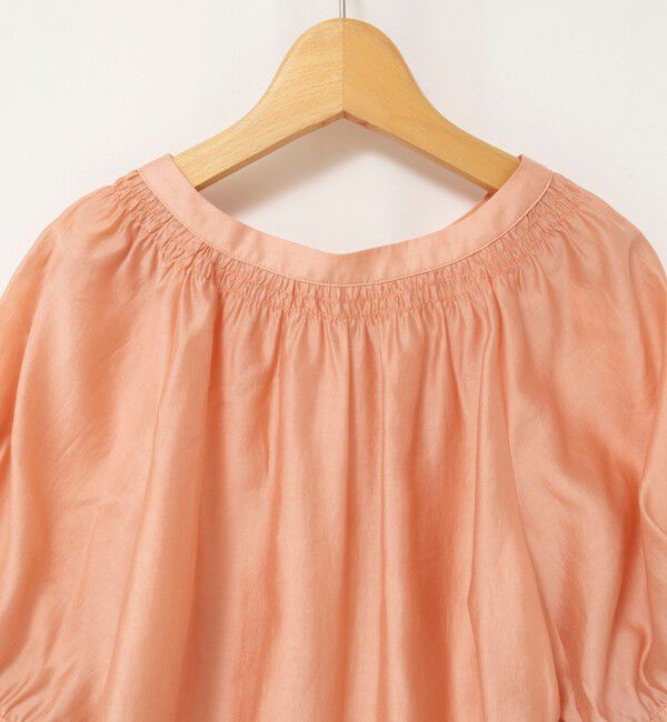 NOLLEY'S「ウォッシャブルボリュームスリーブ2WAYシアーブラウス」|シャツ・ブラウス|