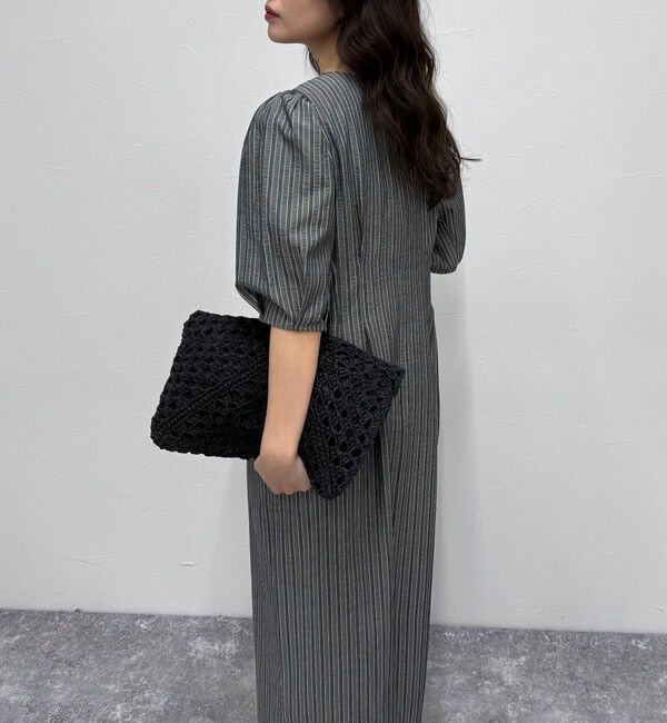 fredy emue「コットンリップルウエストシェイプワンピース」|ワンピース|