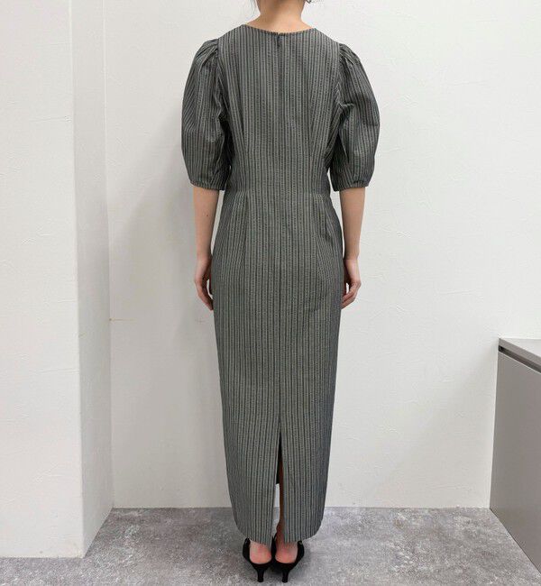 fredy emue「コットンリップルウエストシェイプワンピース」|ワンピース|