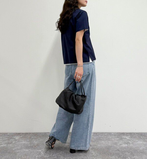 fredy emue「ハートFR刺繍ヘンリーTシャツ」|Tシャツ・カットソー|