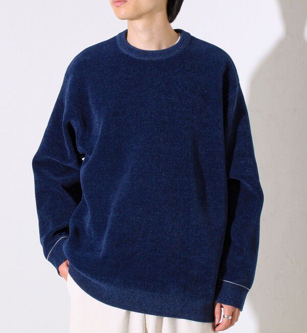 GLOSTER「【昨年人気アイテム再登場！チクチクしないニット】モールダブルフェイス プルオーバーニット」|ニット・セーター|