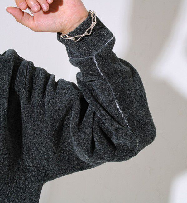 GLOSTER「【昨年人気アイテム再登場！チクチクしないニット】モールダブルフェイス プルオーバーニット」|ニット・セーター|