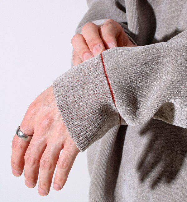 GLOSTER「【昨年人気アイテム再登場！チクチクしないニット】モールダブルフェイス プルオーバーニット」|ニット・セーター|