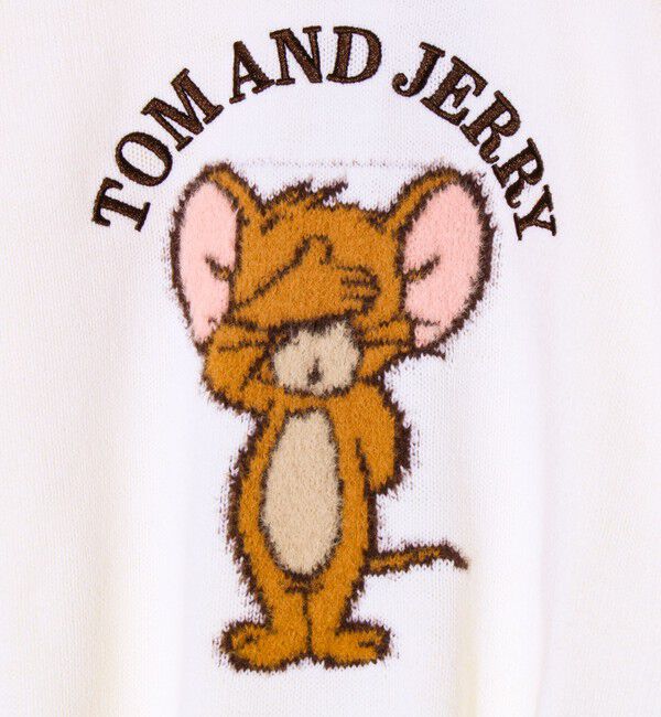 GLOSTER「【MICKEY&JERRY】UNISEX シャギージャガードニット」|ニット・セーター|