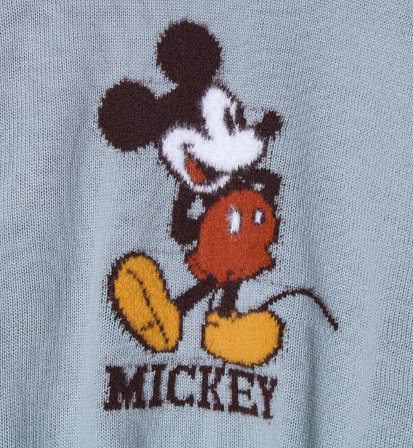 GLOSTER「【MICKEY&JERRY】UNISEX シャギージャガードニット」|ニット・セーター|
