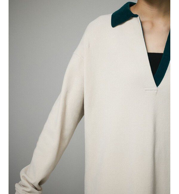 SALON adam et rope'「ポロワンピース-CreamyCotton /クリーミーコットン-」|ワンピース|