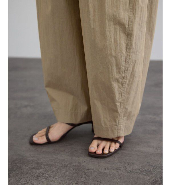 SALON adam et rope'「ウォーターリペレントイージーカービーパンツ / 撥水加工」|チノ|