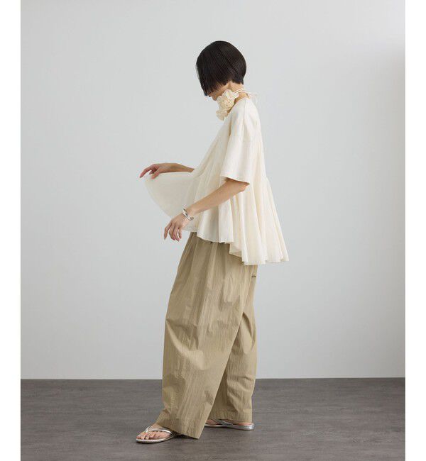 SALON adam et rope'「ウォーターリペレントイージーカービーパンツ / 撥水加工」|チノ|