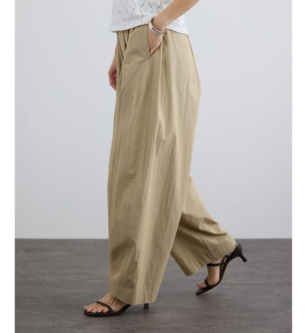 SALON adam et rope'「ウォーターリペレントイージーカービーパンツ / 撥水加工」|チノ|