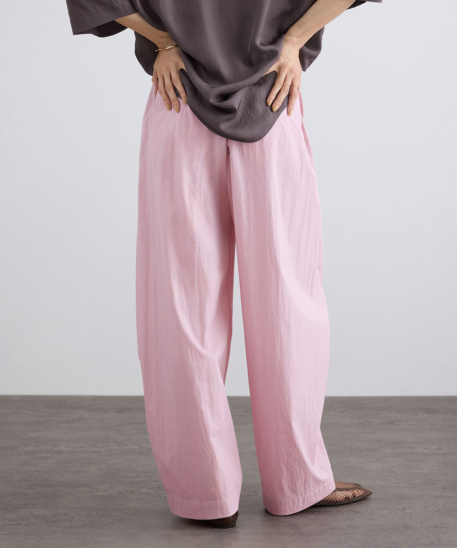 SALON adam et rope'「ウォーターリペレントイージーカービーパンツ / 撥水加工」|チノ|