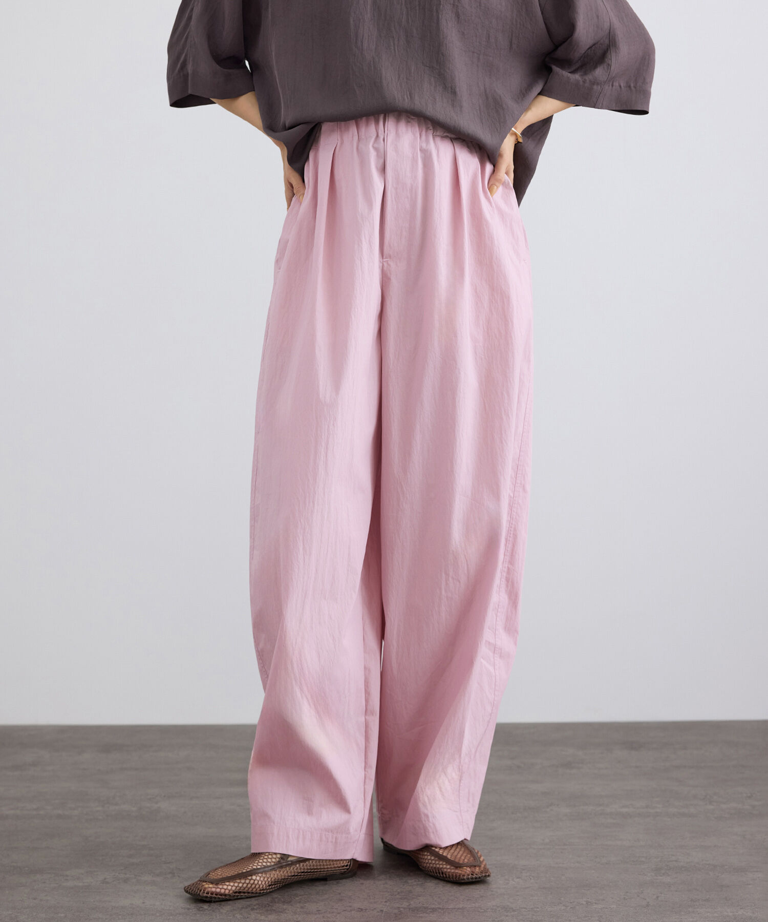 SALON adam et rope'「ウォーターリペレントイージーカービーパンツ / 撥水加工」|チノ|