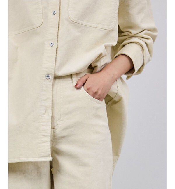 ROPE「【Healthy denim(ヘルシーデニム）】Pink Pepperコーデュロイパンツ/イージーケア」|チノ|