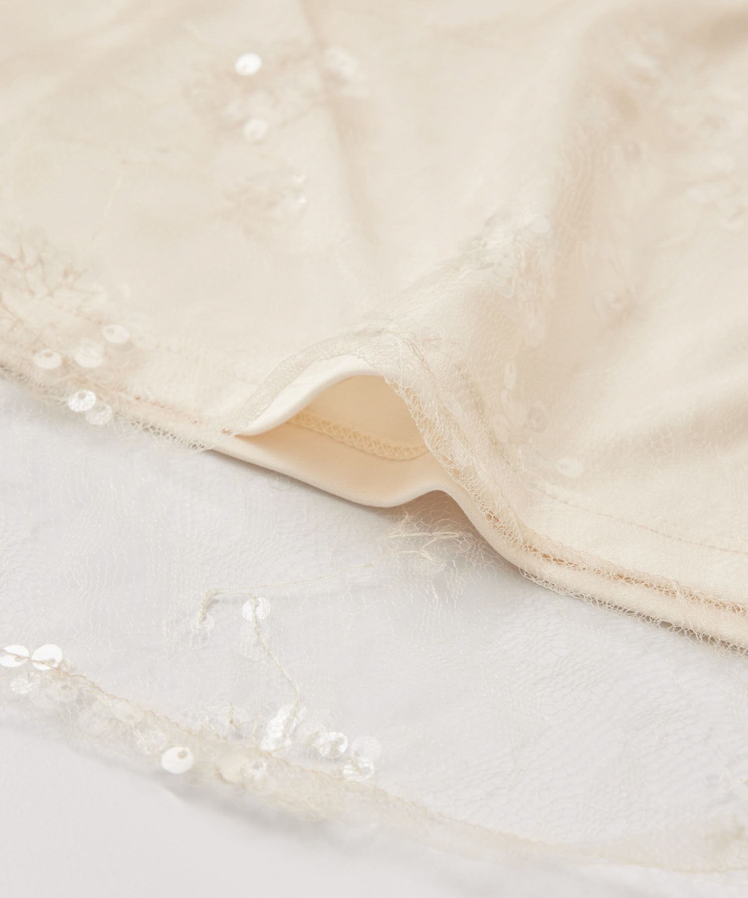 Rope&rsquo;Picnic「スパンコール刺繍レーススカート」|スカート|