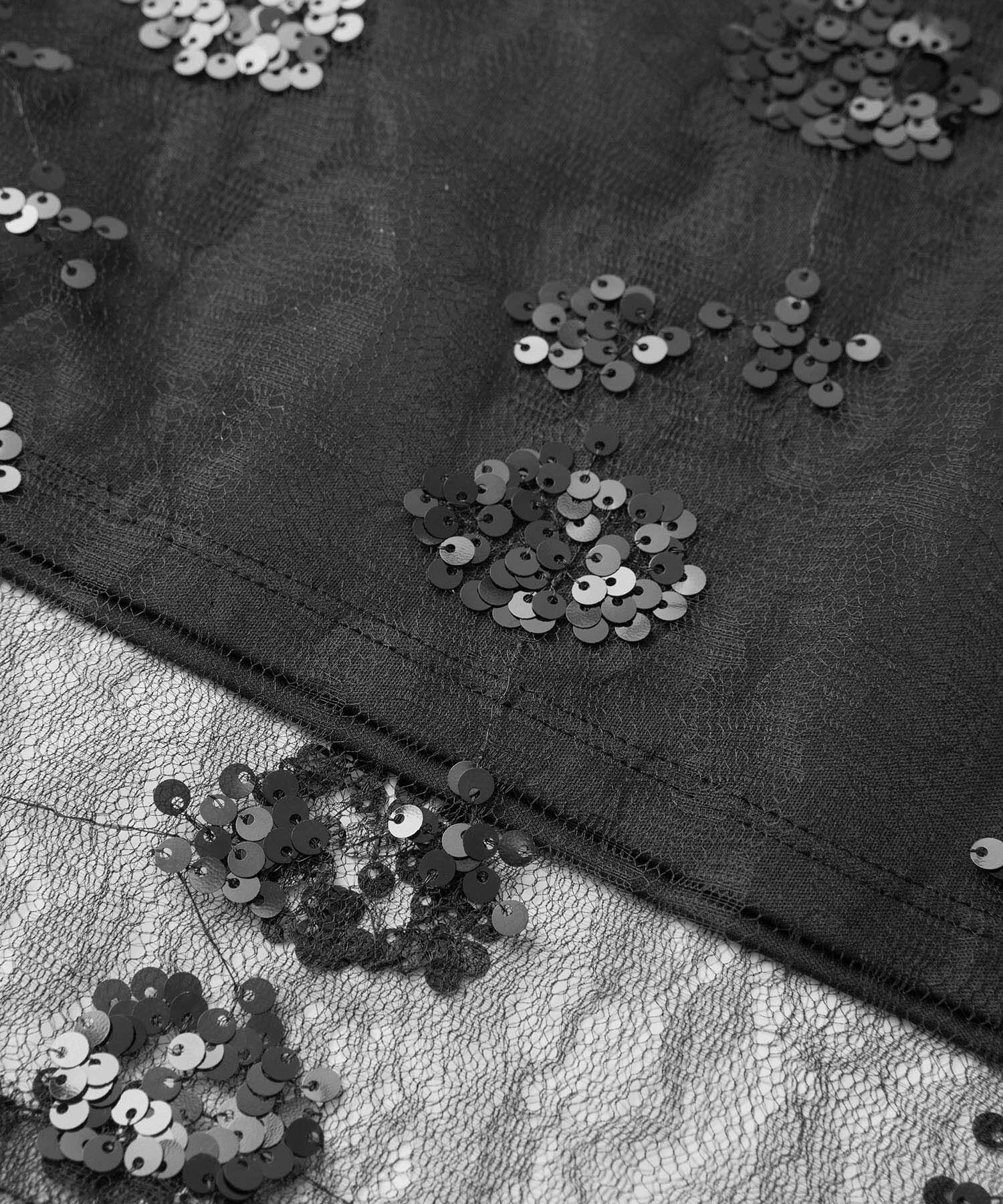 Rope&rsquo;Picnic「スパンコール刺繍レーススカート」|スカート|