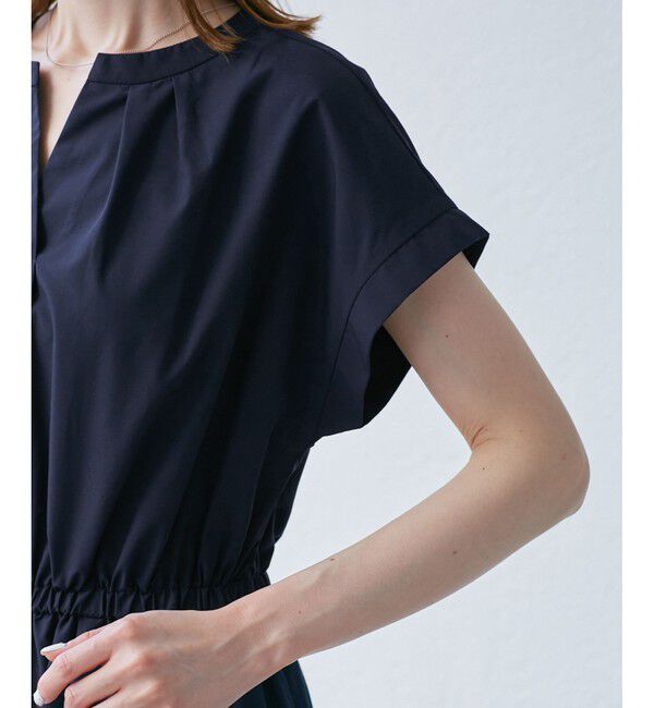 Rope&rsquo;Picnic「【WEB限定】【UVカット・接触冷感・イージーケア】スキッパーシャツワンピース」|ワンピース|