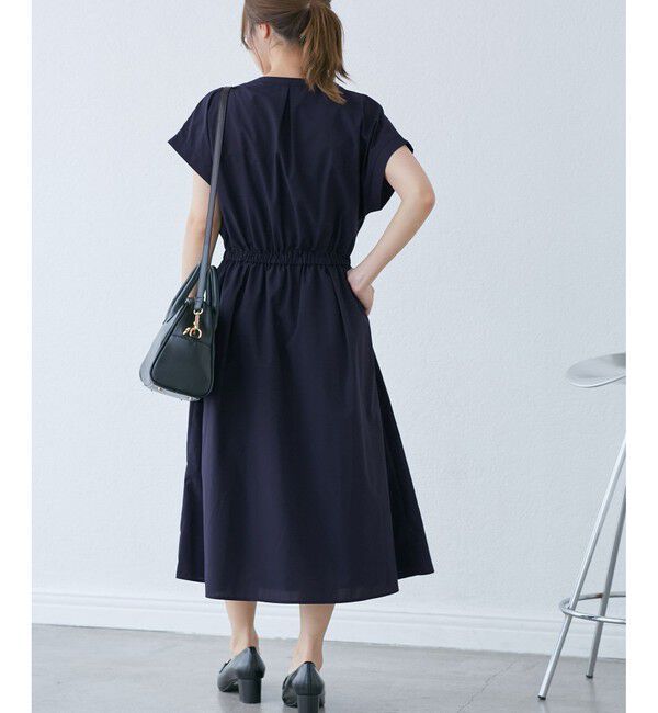 Rope&rsquo;Picnic「【WEB限定】【UVカット・接触冷感・イージーケア】スキッパーシャツワンピース」|ワンピース|