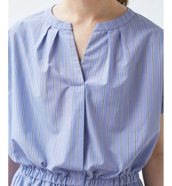 Rope&rsquo;Picnic「【WEB限定】【UVカット・接触冷感・イージーケア】スキッパーシャツワンピース」|ワンピース|