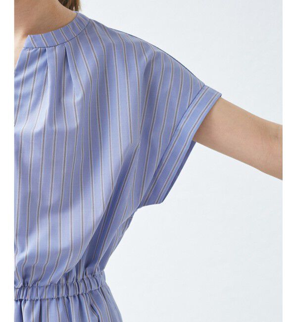 Rope&rsquo;Picnic「【WEB限定】【UVカット・接触冷感・イージーケア】スキッパーシャツワンピース」|ワンピース|