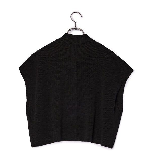 ADAM ET ROPE'「【WEB限定】・【サステナブル】ニットポロTEE」|ポロシャツ|