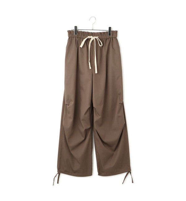 ADAM ET ROPE'「【WEB限定】リラックスパラシュートパンツ」|チノ|