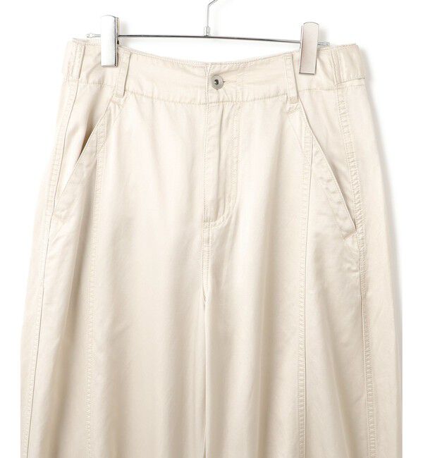 ADAM ET ROPE'「ピグメントダイエッグパンツ」|チノ|