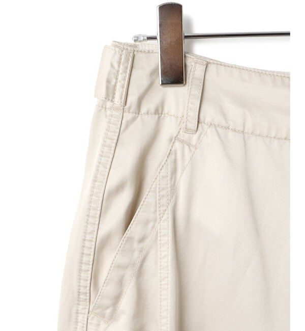 ADAM ET ROPE'「ピグメントダイエッグパンツ」|チノ|